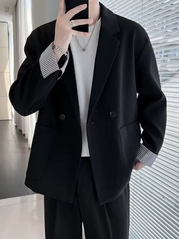 Tide, autumn universal classic suit, trend jacket, oversize