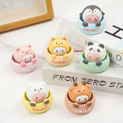 Other Automotive Interior Supplies Car Ornaments Car Interior - familymart-bucket-full-set-of-6
