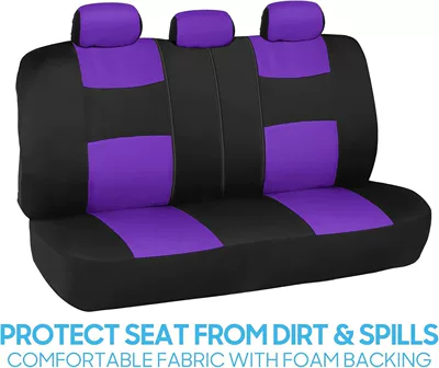 Export, Suitable for All – Seat cushion, seat cover - purple-2-piece-set-single-seat