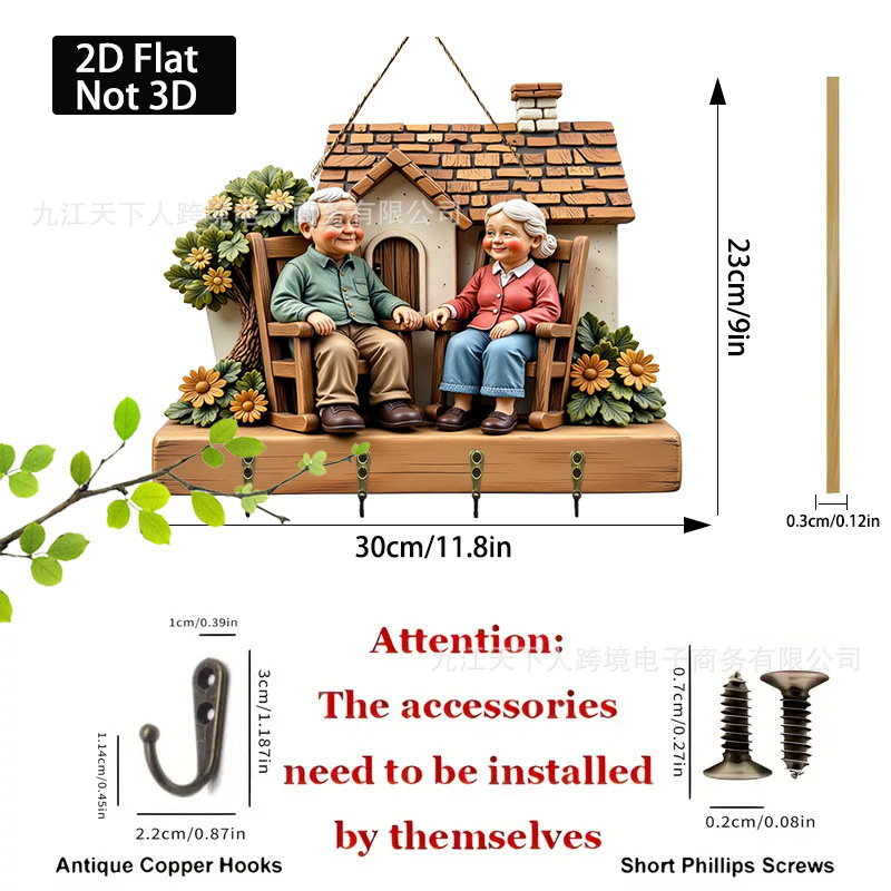 Ancianos (30 × 23 cm)