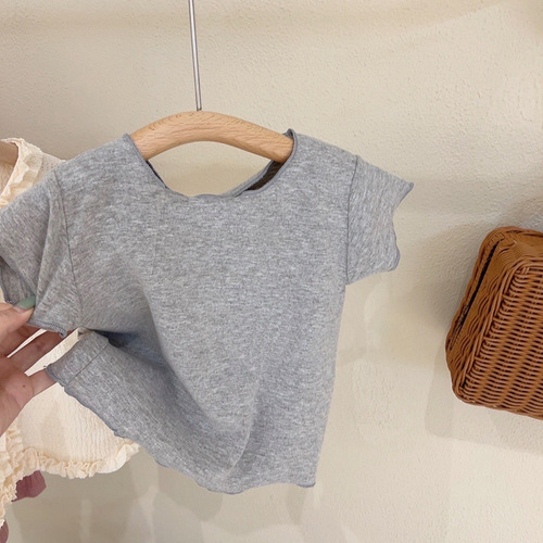 Flathead Brother 22 Girls Summer New Denim Suspender Skirt High Quality Super Soft Denim Skirt Solid Color Western Style Cute Skirt