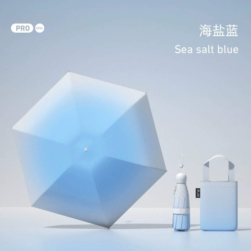 Umbrella solar-powered, small capsule, (Physicals), gradient, wholesale