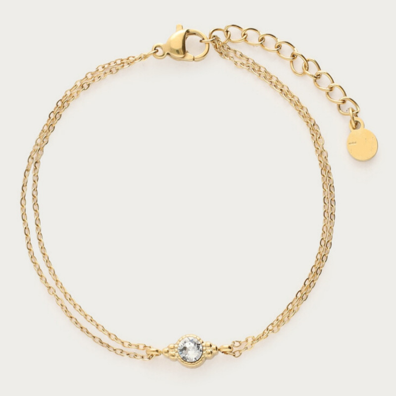 Guldarmbånd med multi-elementer og kvast, stilfuldt design_voghion.com