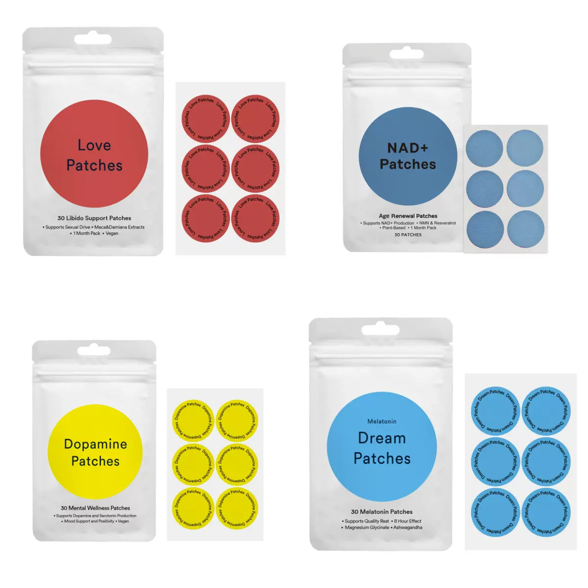 跨境TKHealth stickers温和紧致舒适身体呵护身体健护理康贴30