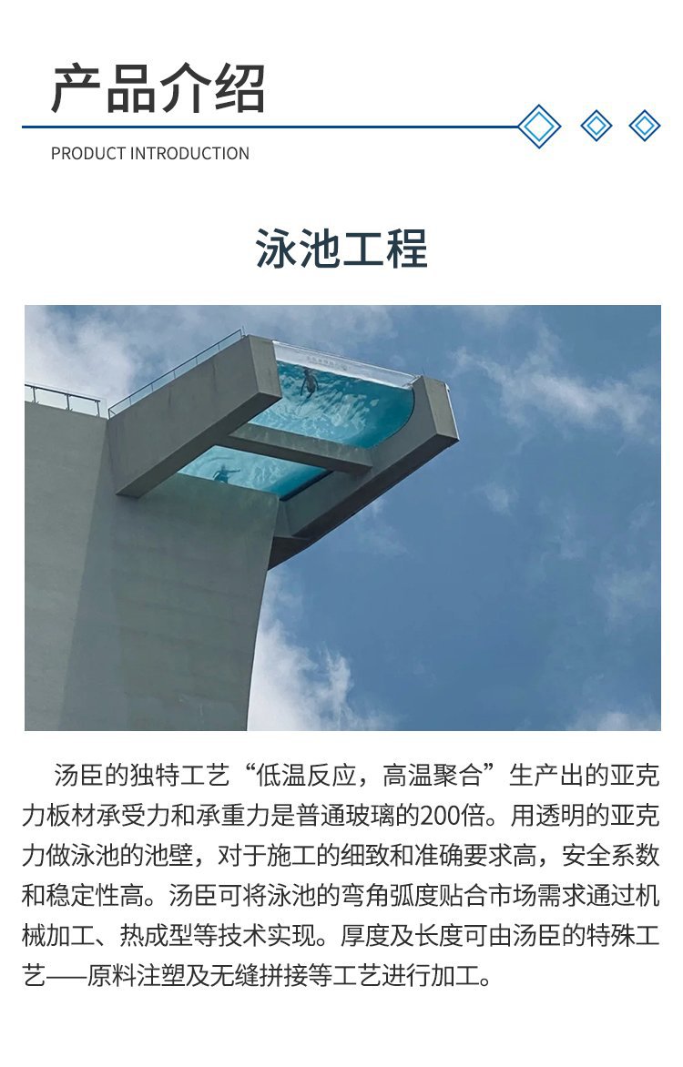 厂家定制亚克力悬挑泳池阳台游泳池无边界屋顶泳池定制设计施工-阿里巴巴