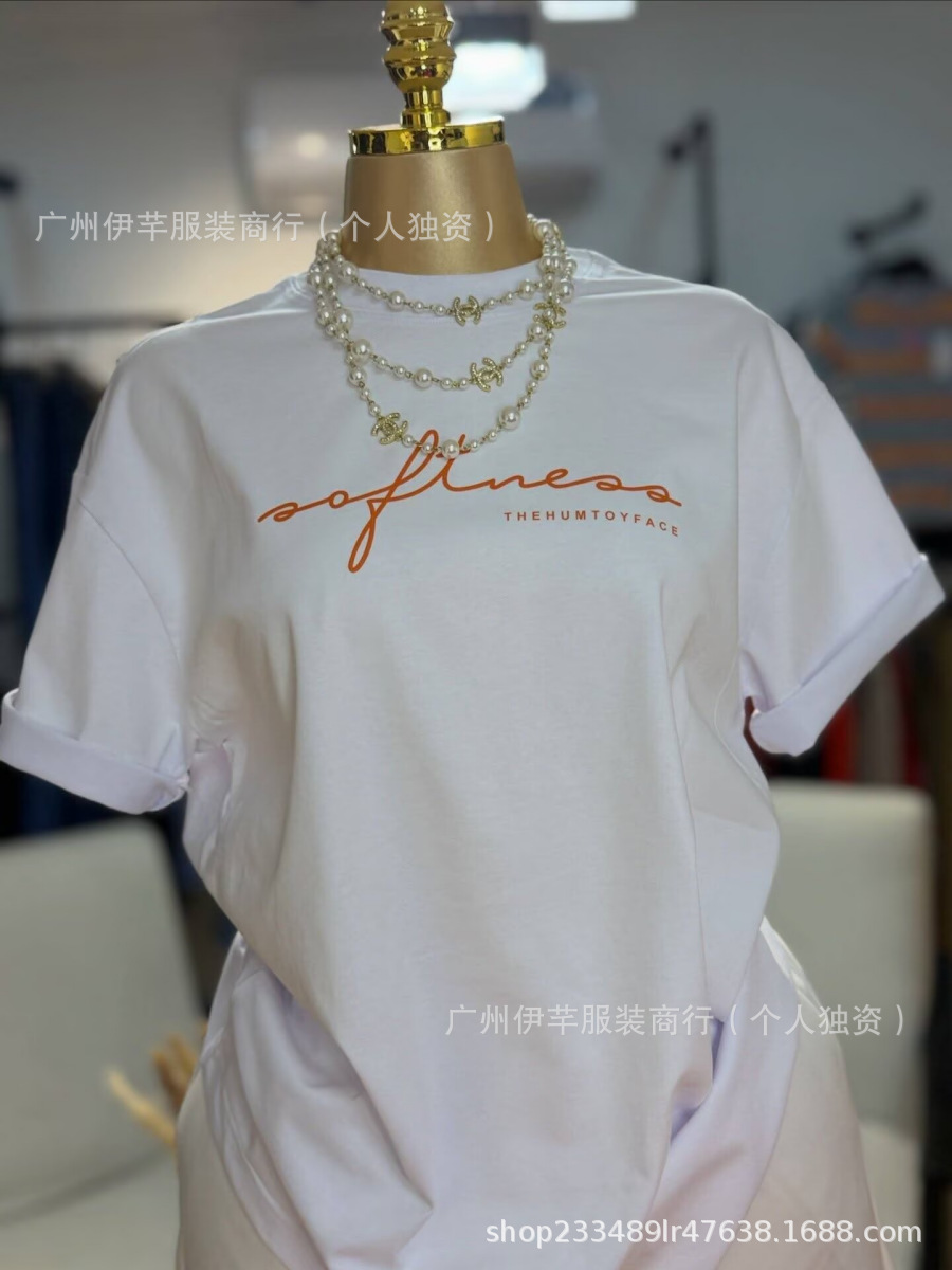 Women short-sleeve T-shirt top女装t恤上衣女现货批发wholesale