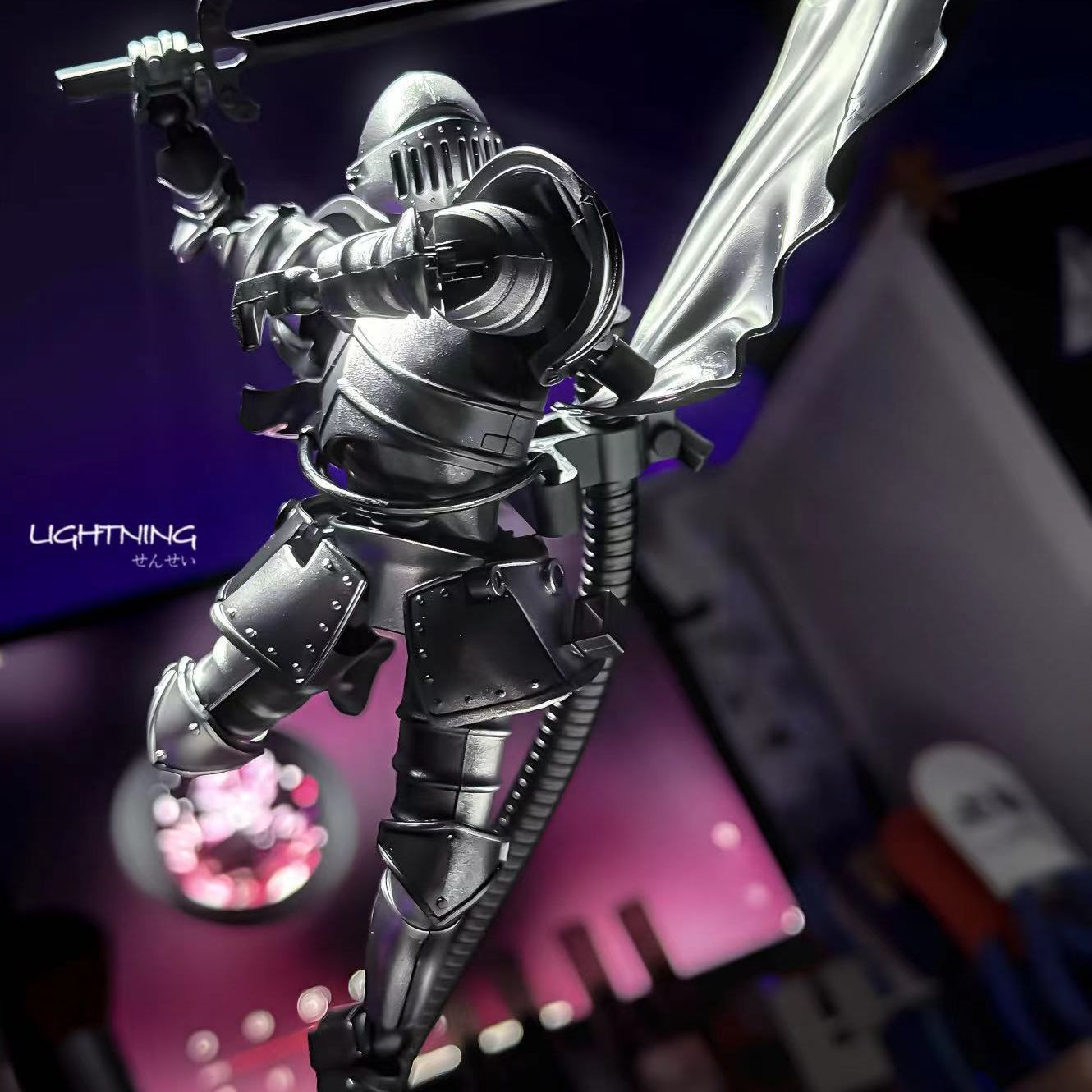 Muñecas de guerreros medievales multiarticulados transfronterizos, muñecas de armadura de doble forma de séptima generación al por mayor