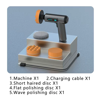 Car polisher waxing machine car wireless small polisher electric car household digital display polishing cross-border (Digər kiçik elektrik cihazlar) - wireless-polishing-machine-basic-model