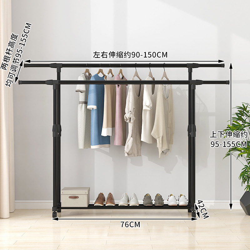 더블 폴 [접이식 150/155+ 휠]