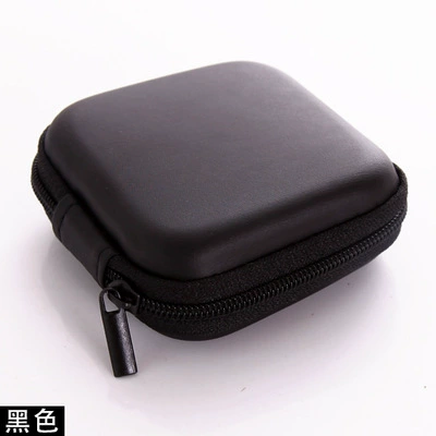 Сумочка для аксессуаров, квадратная молния, компактная 11.5×8.2×2.5 см, многоцветный