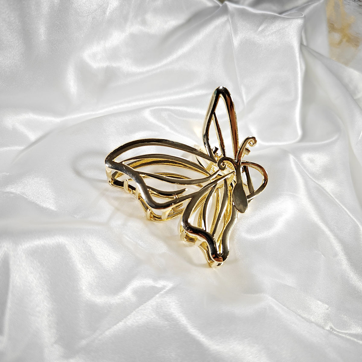 Butterfly Pattern Women's Sweet Simple Style Butterfly Alloy Plating Hair Claws