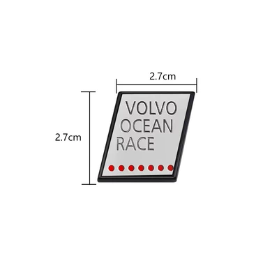 Car Label Polaris Mile — Car logo - ocean-race-silver-black