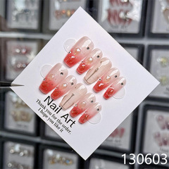 【合集批發13-3】穿戴假指甲手工甲片美甲穿戴甲手作高級感中長款