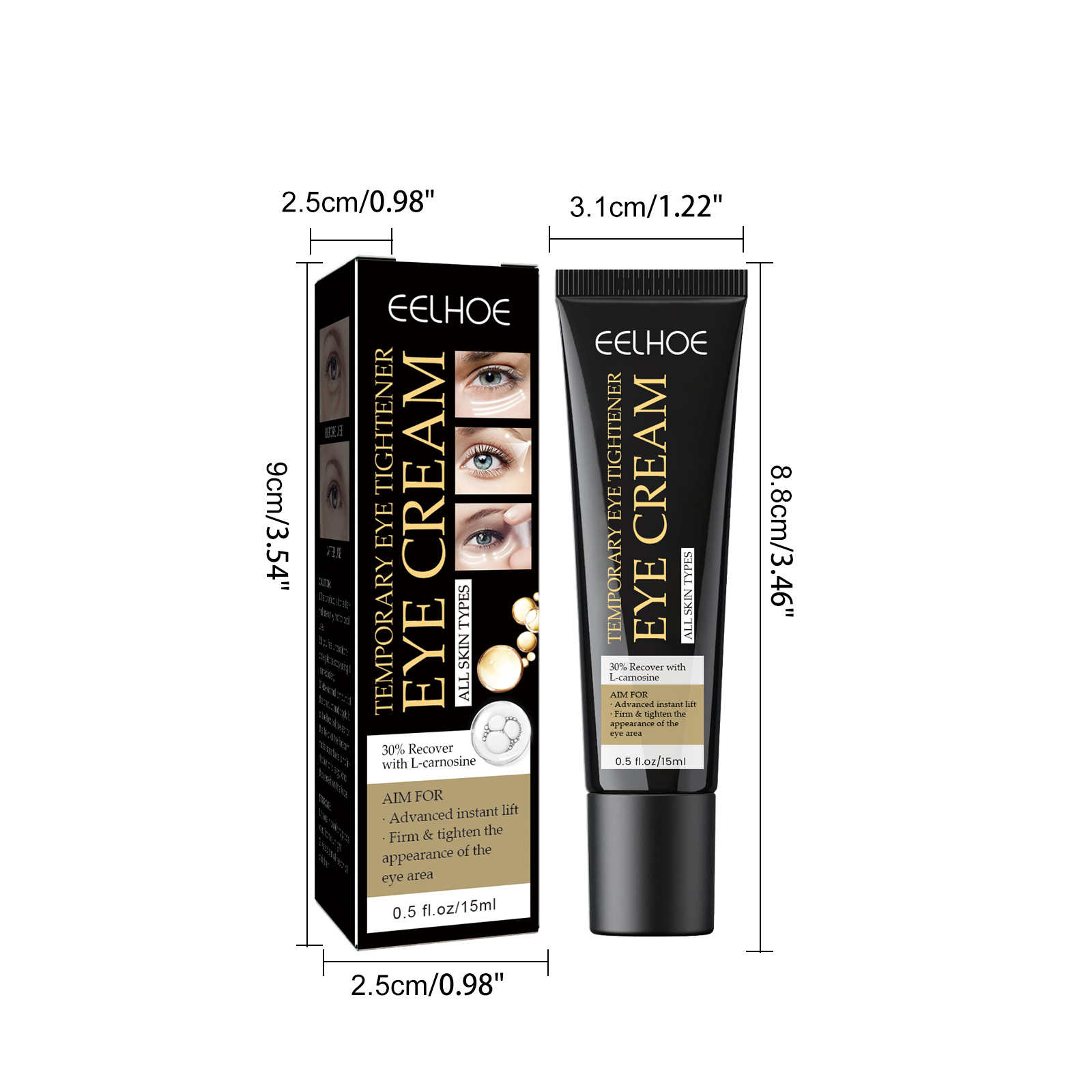 Creme para os olhos EELHOE Imagem 1