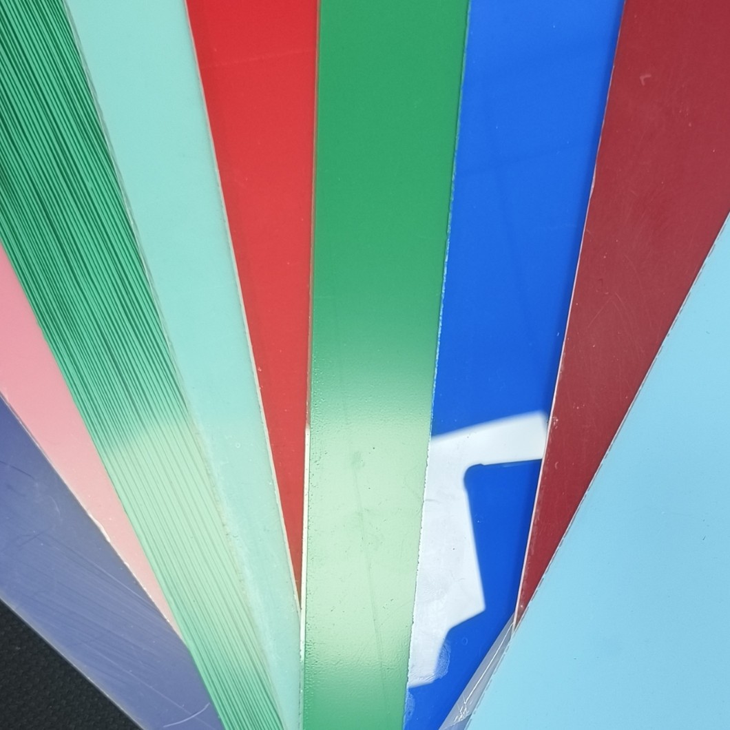 0.9mm彩色亚克力板材0.9mm有机玻璃实色板材可以激光