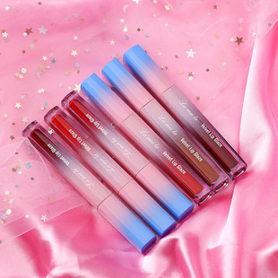 Lip glaze matte velvet student matte lip dye liquid moisturizing lipstick water lip gloss female lip gloss lip mud factory wholesale