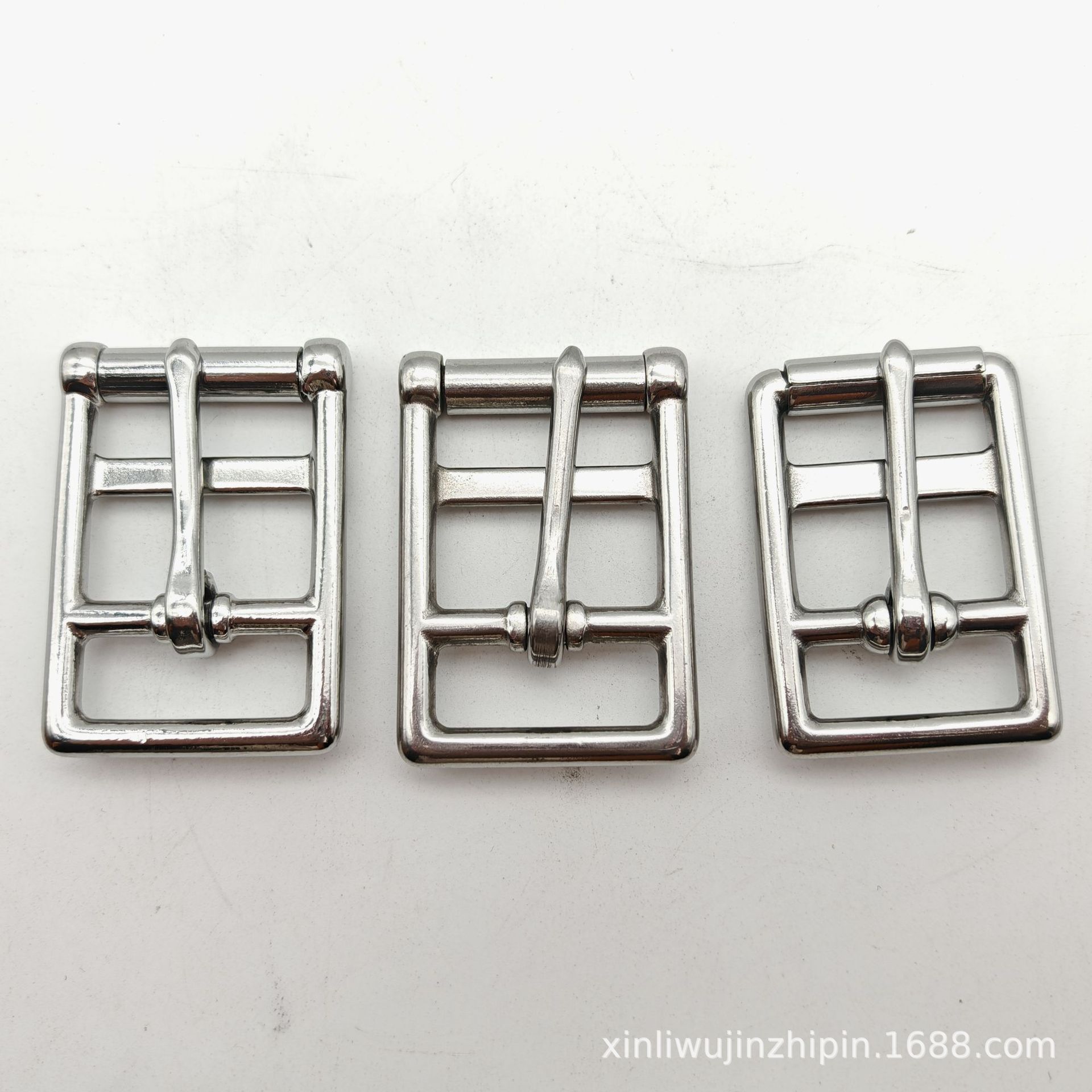 不锈钢铸件目字针扣皮带扣织带扣箱包配件量大价优