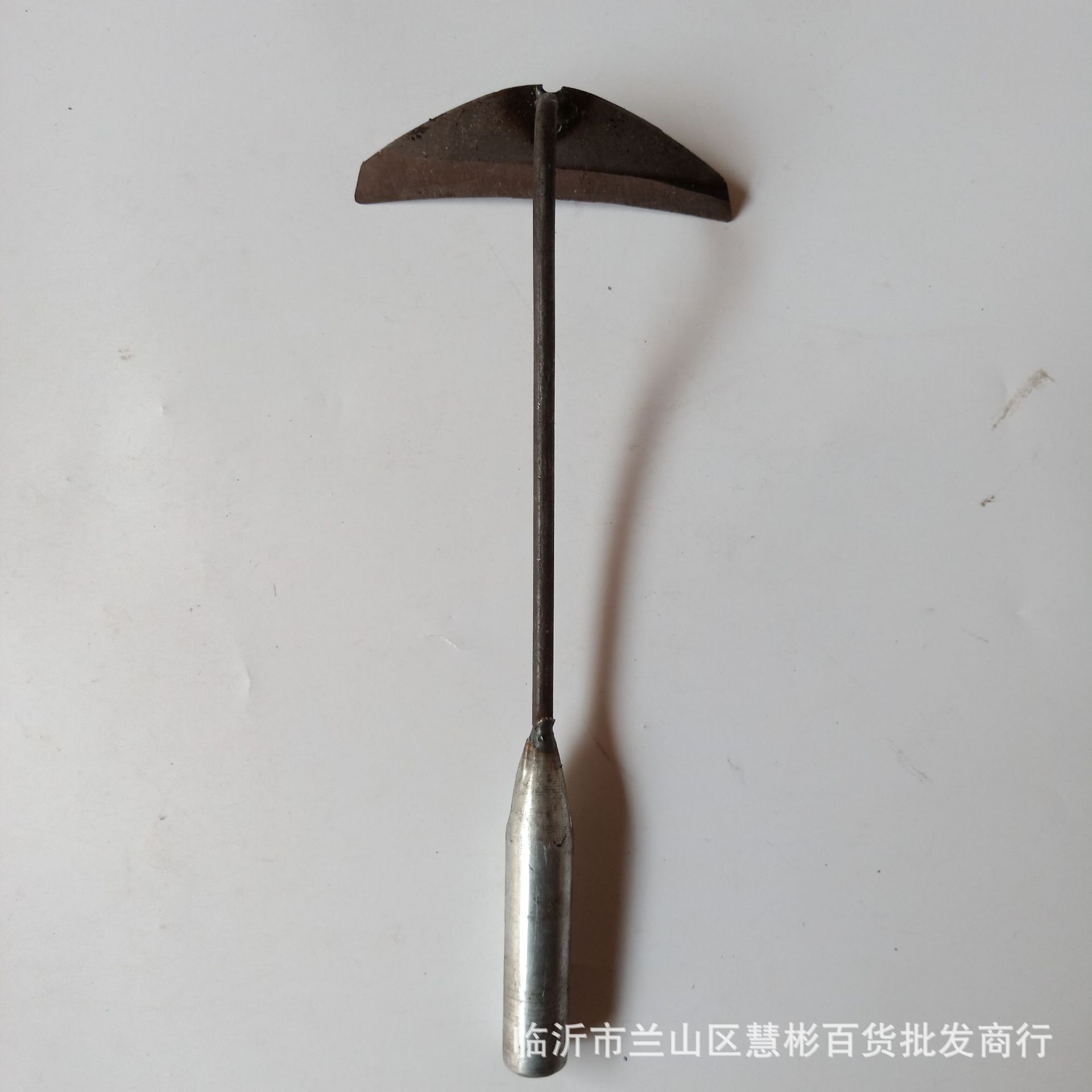 锋利月牙形大锄头铁锄头 园林开垦锄加大号园艺工具百货批发