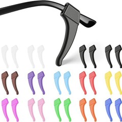 Amazon メガネセット 滑り止めカバー シリコン固定耳フックサポート 落下防止耳サポート アイフレーム脚アクセサリー