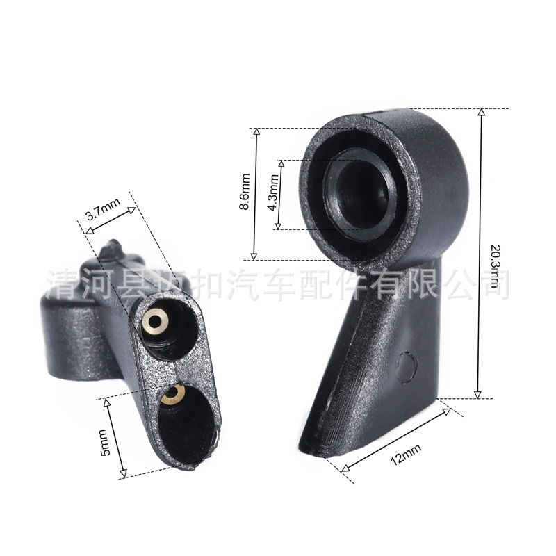 Suitable for Audi Nozzle S4A6Q7 Car Rear Windshield Water Spray Nozzle 8E9955985 Body Suitable for Audi Nozzle S4A6Q7 Car Rear Windshield Water Spray Nozzle 8E9955985 Body