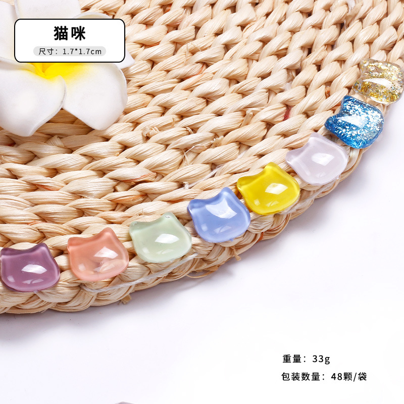 Tarjeta de color ondulada de manicura japonesa de alta permeabilidad al agua, tarjeta de color irregular cuadrada y redonda, cuentas de frijoles rectangulares