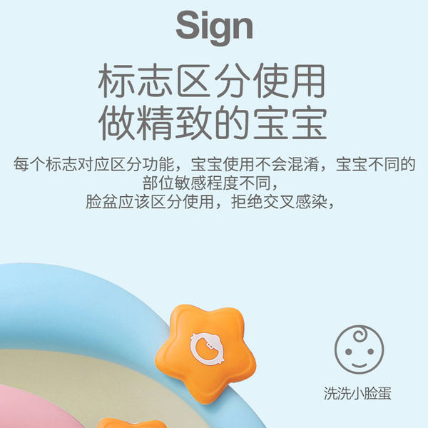 Plastic children's washbasin for baby for home use for new born for…