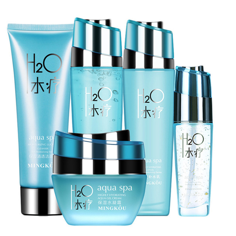 Mingkou Spa Series Cosmetics Skin Care Kit Young Smooth Moisturizing Water Moisturizing Water Cream Skin Care Kit BB Eye Cream Mingkou Spa Series Cosmetics Skin Care Kit Young Smooth Moisturizing Water Moisturizing Water Cream Skin Care Kit BB Eye Cream