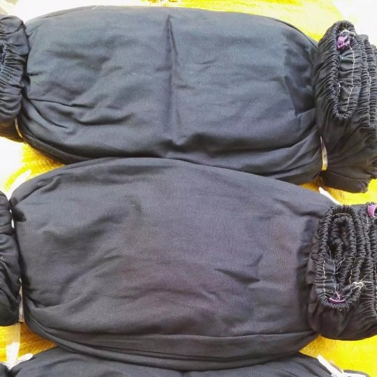 劳保袖套纯棉袖套防护衣袖纯色宽边松紧袖筒套袖工厂用吸水吸汗斜