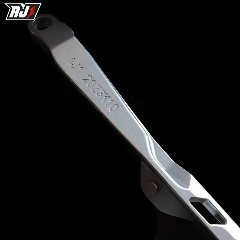 Aj1K9Lk10 Off-Road Motorcycle 7075 Aluminum Alloy Side Stand Parking Side Kickstand Top-Notch Material