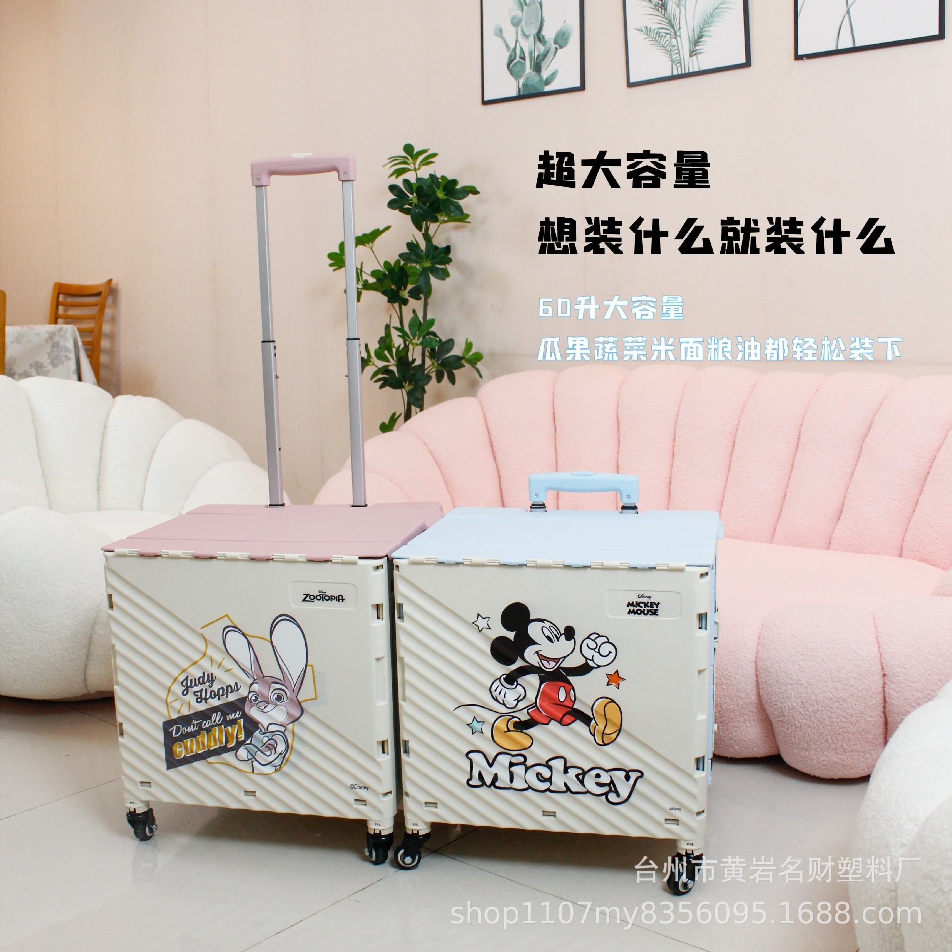 Outdoor Camping Small Cart Shopping Cart Folding Shopping Cart Portable Stall Hand Trailer Home Delivery