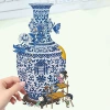Blue and white porcelain-4pcs-large size