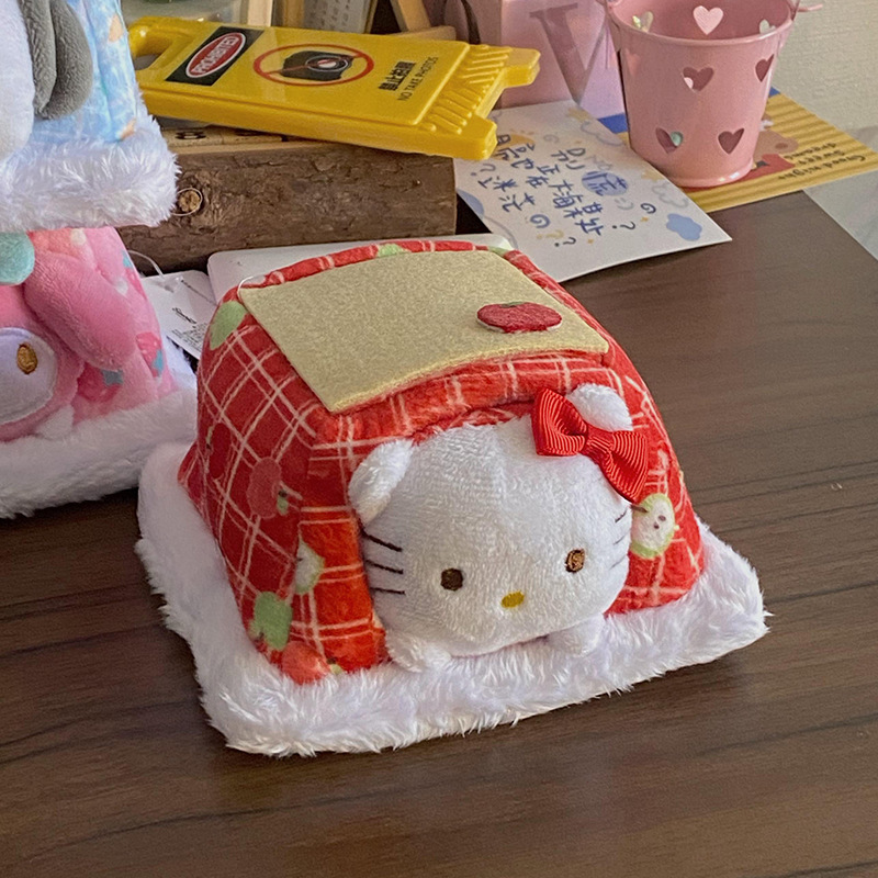 玉桂犬クロミ畳ぬいぐるみぬいぐるみぬいぐるみハムスターシーン小屋布団|undefined