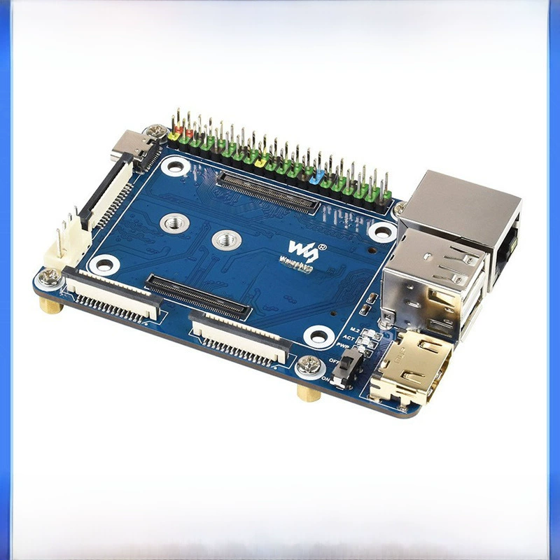 Raspberry Pi мини Compute Module4 Basic Extension Delivery Lleum CM4 основная плата нижняя пластина