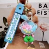 Cartoon acrylic keychain, oil for swimming, cute pendant, bag accessory