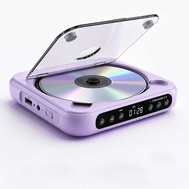 Purple cd [supports cd/mp3 format]