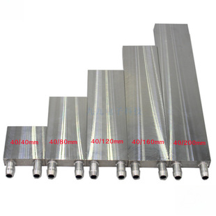 Semiconductor Refrigeration Chip Water Cooling Head Liquid Water Cooling Plate Cpu Graphics Card Chip Aluminum Radiator Mold Water Cooling Heat Absorption Plate