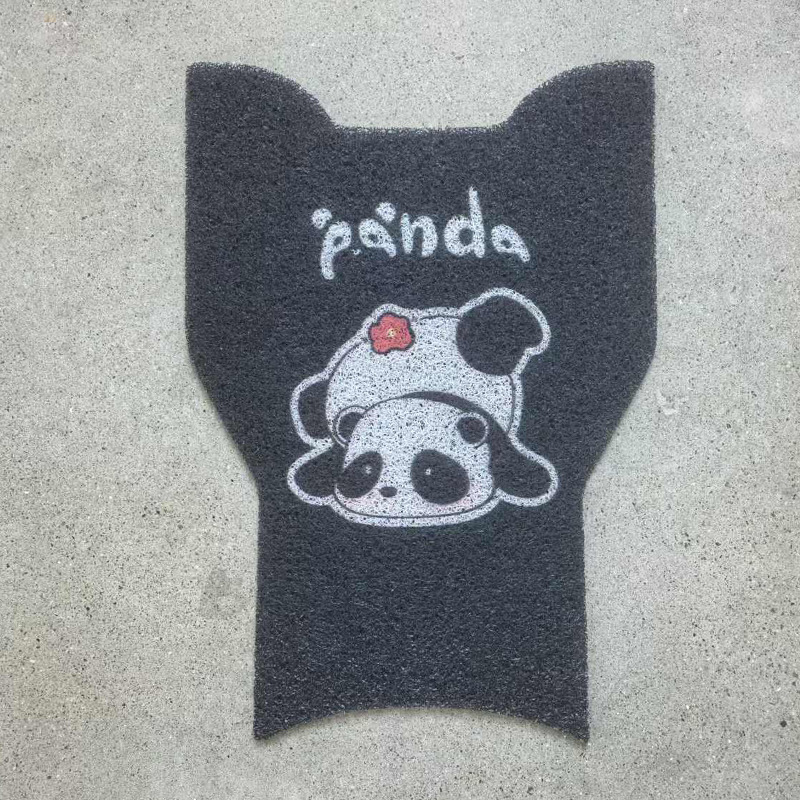 FZMIX Electric Scooter | Ninebot Electric vehicle foot mat - slipping-panda-no-9-fzmix-short-foot-pad-no-side-step-with-velcro