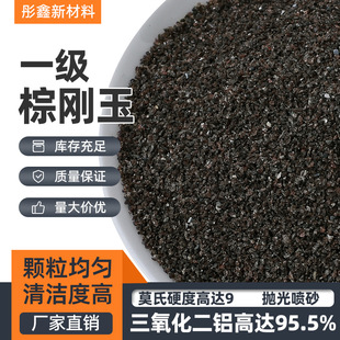 Emery Abrasive First-Grade Brown Corundum Grinding and Rust Removal Special Raw Materials Wholesale Manufacturer