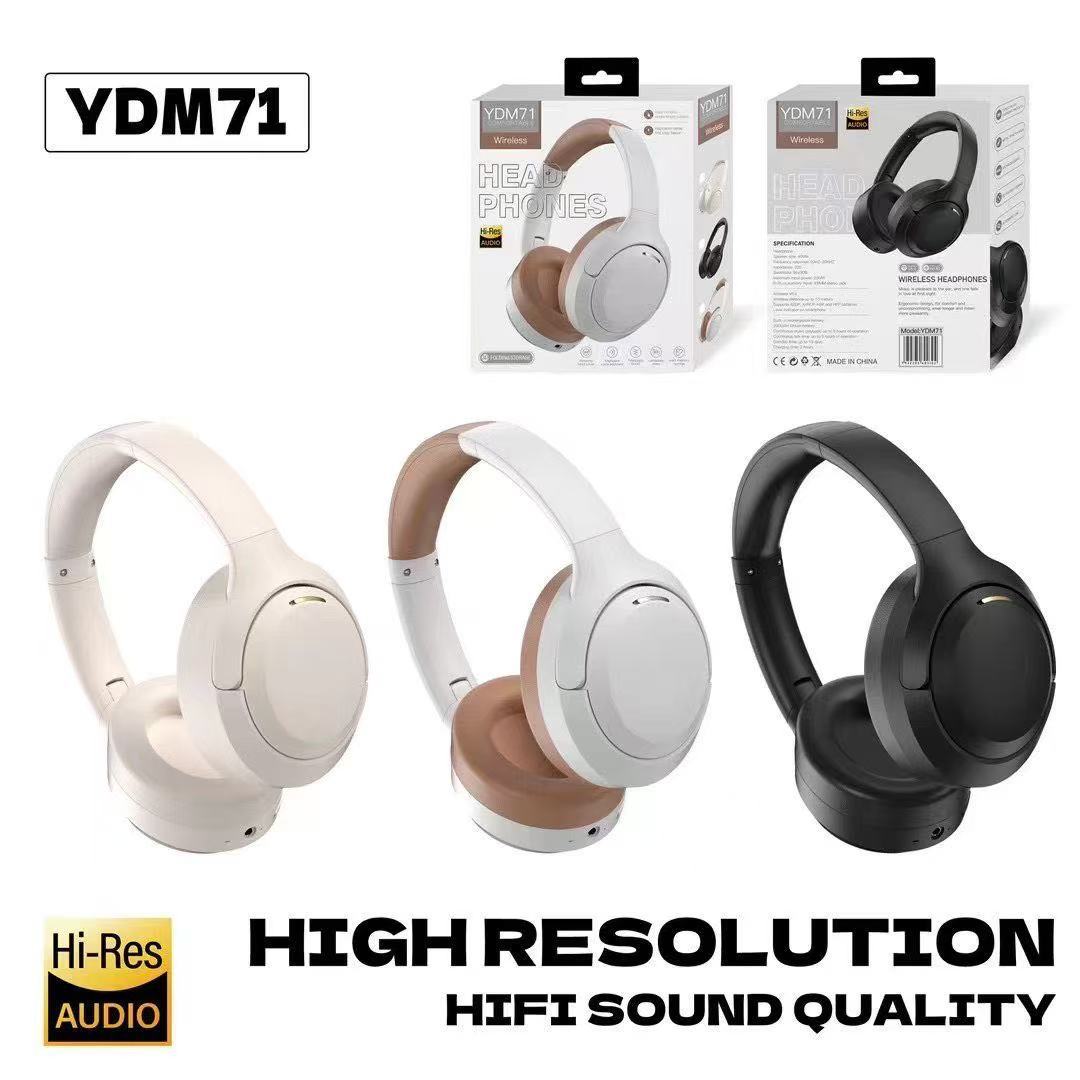 New Hot YDM71 Wireless Head-Mounted Bluetooth Gaming Headset Factory_voghion.com