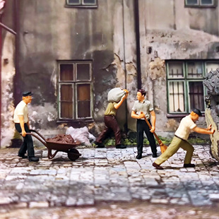 ͬpreiser���B�����\ݔ����΢�s΢������ģ��1:87 HO΢�^С�˵���