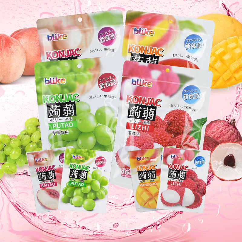 Hottest Snacks Jin De Fu Spring Water Konjac Jelly Suck Suck Jelly for Kids and Babies Jelly Pudding Leisure Food Wholesale