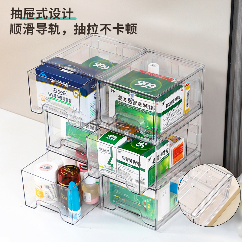 ベストセラー薬箱引き出し式多層医療薬医療救急デスクトップ収納ボックス引き出し式日常|undefined