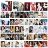 56 Yang Mi laser photo cards [including one card sticker]
