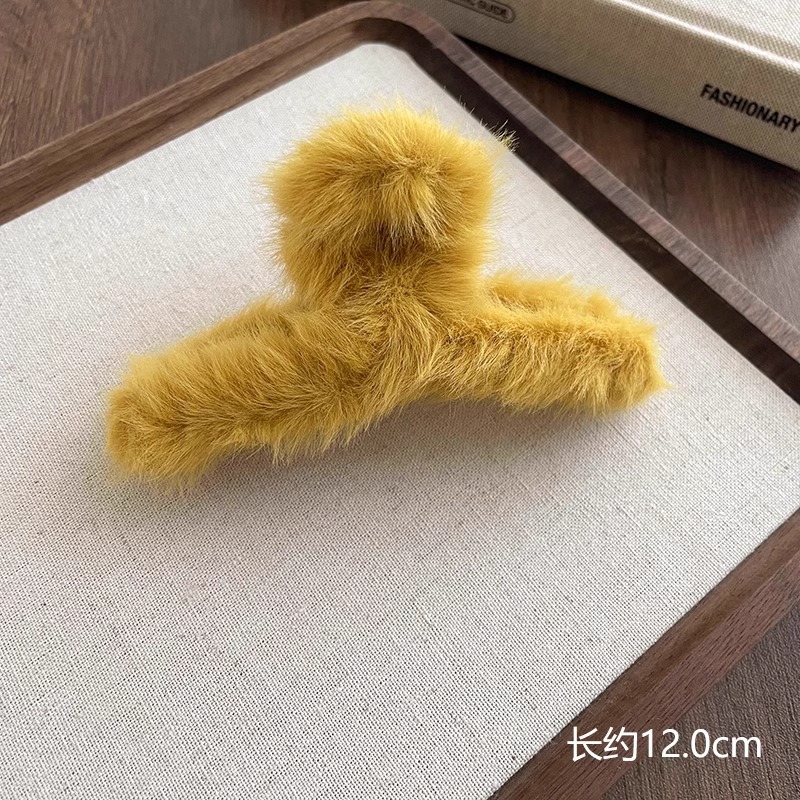 Horquilla de Maillard, pinza de agarre grande de acrílico, volumen de cabello femenino, pinza de tiburón de felpa de alta calidad, horquilla, accesorios para el cabello