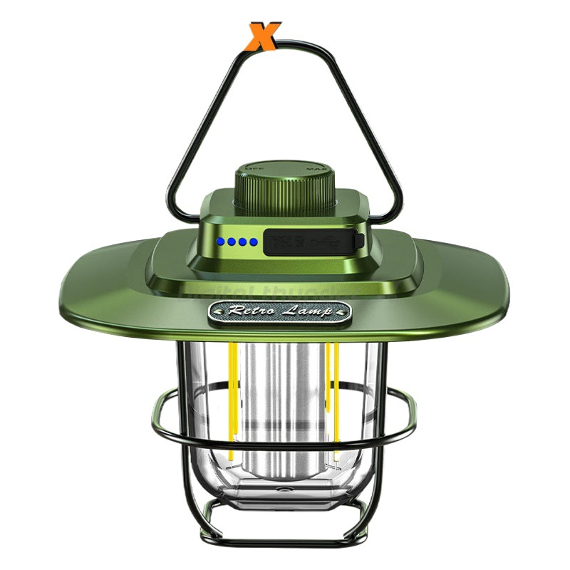 Nueva Luz de camping al aire libre multi-funcional impermeable LED resaltar larga resistencia portátil luz de emergencia