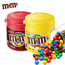 德芙MMS花生夹心巧克力豆100g 牛奶夹心巧克力M豆儿童零食糖果