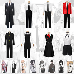 Electric Saw Man Machima Electric Cos Chain Saw Man Demon Hunter Pava Machima Nurse Uniform Cosplay Costume 