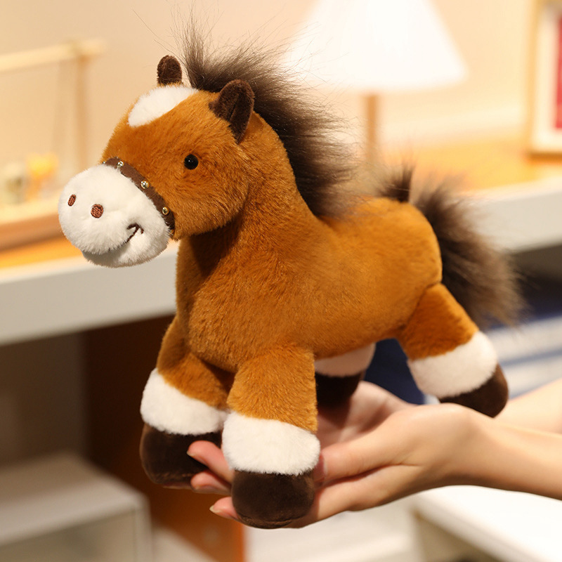 2026 New Artificial Pony Doll Plush Toy Pony Doll Sleeping Hug Kidsren's Cloth Doll Boy