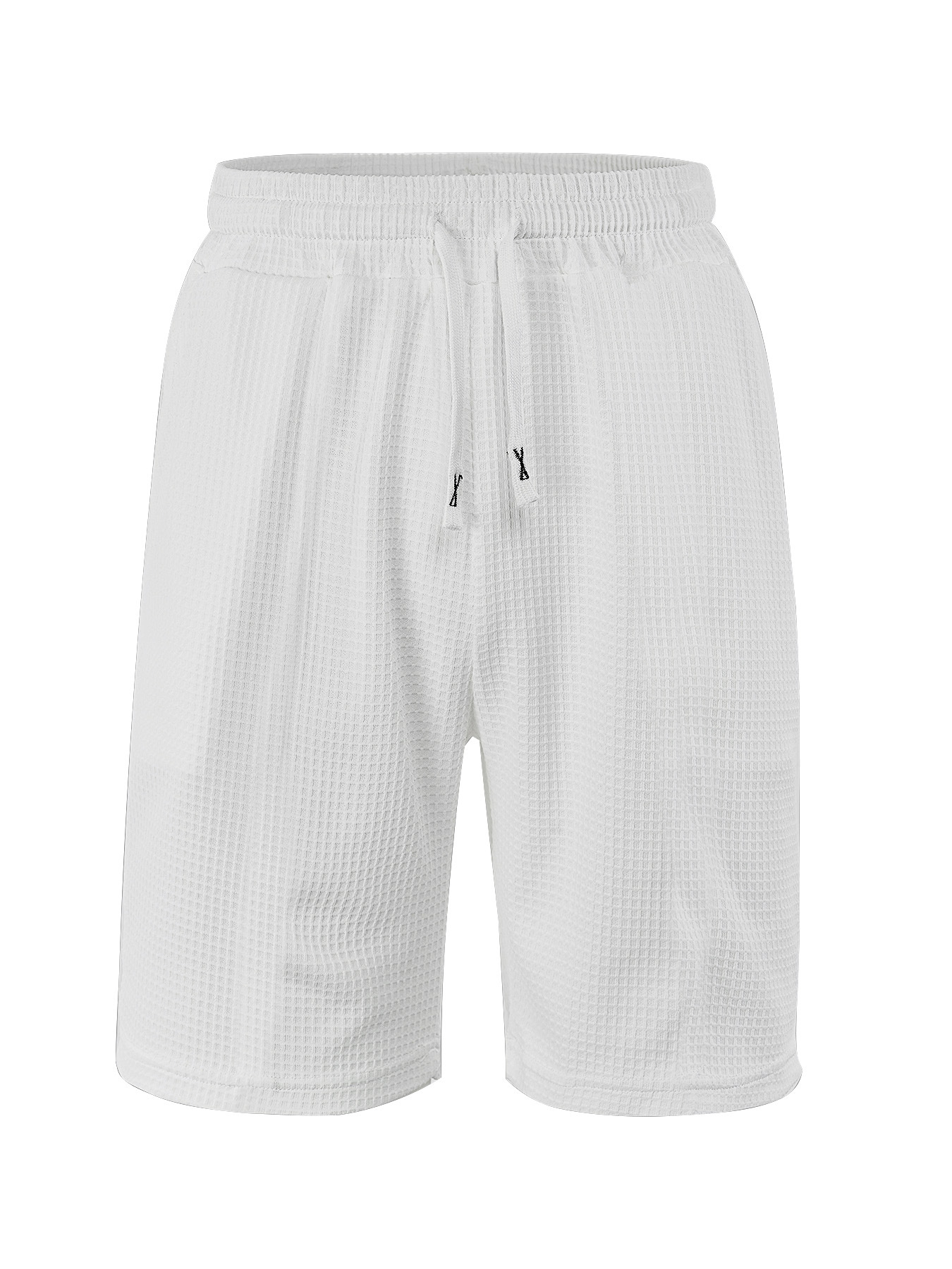 Amazon TK ropa de hombre transfronteriza comercio exterior Europa y América verano nuevo gran waffle hombre rápido secado pantalones cortos casuales de color sólido