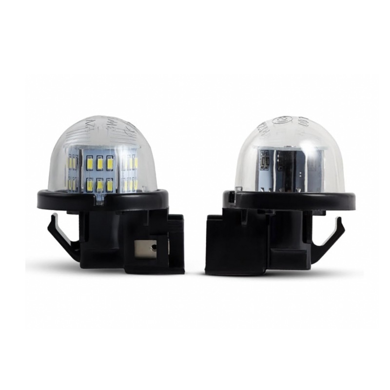 Suitable for 2018+ Suzuki Jimny JB64 JB74 2 Pieces of 18 Lamp Beads Original Car Plug-in LED License Plate Lights